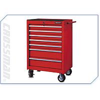 Crossman 90-005 7引き出しローラーキャビネットプロシリーズボールベアリングスライダー（676 x 459 x 995 mm）