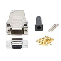 Vỏ Bảo Vệ D-Sub Bộ Dụng Cụ Vỏ Bảo Vệ FCT Bộ Đầu Nối D-Sub Đầu Nối Gia Công Ép Tín Hiệu 9 Mạch 45 Độ Molex 173114-0960