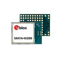 Mô-đun Dựa trên Máy chủ IW611, 802.11ax+BT, 1 ăng-ten PCB hoặc chân ăng-ten u-blox MAYA-W266-00B