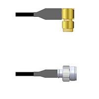 Amphenol Custom Cable Q-39059000M144i RF Cable Assemblies SMA-RP/TNC-SP LMR24 144I