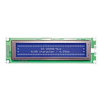 Màn hình hiển thị ký tự LCD 4x40, 4.89mm, đèn LED xanh trắng B./L. DISPLAY VISIONS EA W404B-NLW