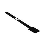 HellermannTyton GT.50X110P2W Hook and Loop Ties Grip Tie with White Write-On Area, 11.0" x .5", PA6/PP, Black, 10/pkg