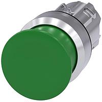 SIEMENS A6X30138915 蘑菇按钮 MUSHROOM PUSHBUTTON. 30MM. 绿色