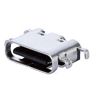 USB Type C Type C, 2.0, Ngang, Mạ vàng 3u, Gắn bề mặt giữa 1.86mm, 16 chân, T&R Same Sky (formerly CUI Devices) UJ20-C-H-G-MSMT-4-P16-TR