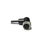 Amphenol LTW BSD-04BFFM-SR6A02 Sensor Cables / Actuator Cables Ceres, Standard Size, Metal, Shielded 5A, 04 pins, Female Connector, Female Contact, Right Angle, Screw Thread, Overmolded, Length 2000mm, IP66