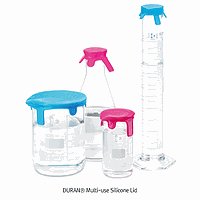 Nắp Silicone, cho Bình Thí Nghiệm, Kích Thước XL, Màu Xanh DURAN DU.29110412