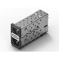 Bộ lắp ráp QSFP+ QSFP+, 2x1 Gskt 2LP-Outr, xếp chồng AMP Connectors - TE Connectivity 2085945-5