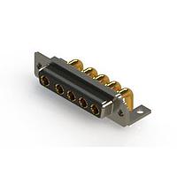 EDAC 630-5W5-240-4NC Mixed Contact D-Sub Connectors Right-angle Power Combo D-Sub Connector