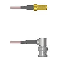 Amphenol Custom Cable Q-7100D0005012i RF Cable Assemblies SMA-SJ/BNC-RP G316 12I
