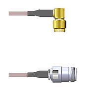Amphenol Custom Cable Q-3501V000R048i RF Cable Assemblies SMA-RP/N-SJ G316D 48I