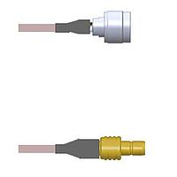 Amphenol Custom Cable Q-2H03J0001006i RF Cable Assemblies N-SP/SMB-SJ G178 6I
