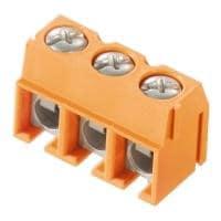 Weidmuller 1234580000 Fixed Terminal Blocks PM 5.08/06/90 3.5SN OR BX