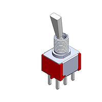Mountain Switch 108-1MD2T6B1M2QE-EVX トグルスイッチ SWITCH TOGGLE DPDT