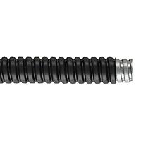 HellermannTyton FSU16B-25M Spiral Wraps HelaGuard Spiral Metallic Conduit, Extra Flexible, 0.38" (16mm) Dia, GS/PVC, Black, 82ft/Reel