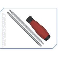 Crossman 46-505 4 방향 드라이버 세트 (6.35mmx150mm L)