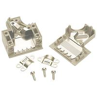 Vỏ Bọc Chống Nhiễu EMI/RFI 15 Chân Mặt Nắp Vào Bên Màu Xám Nhựa Nhiệt HARTING 09670150573