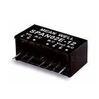 Bộ điều chỉnh cách ly 9-18Vin +/-12Vout +/-83mA SIP8 Reg Iso MEAN WELL DPAN02A-12