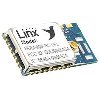 Linx Technologies - TE Connectivity HUM-900-RC-UFL RF 트랜시버 HUM-RC 트랜시버 900MHZ 인증, u.FL
