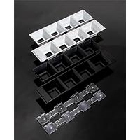 Ledil C18407_DAISY-4X1-SHD-MET シェードレンズ メタルグロス シェードのみ レンズは別売り