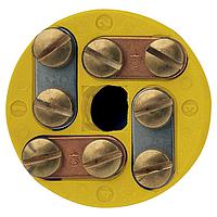 OMEGA CH64-S-OR Round Terminal Blocks, -29 to 220 °C Temperature Rating (S, ANSI)