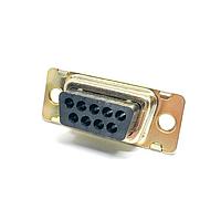 Đầu nối 9 chân cắm, ép đầu tiêu chuẩn mật độ cao Raychem - TE Connectivity M24308/4-1Z