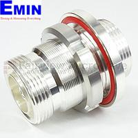 Fairview Microwave  SM3383 7/16 DIN Female to 7/16 DIN Female Bulkhead Adapter (6 Ghz)