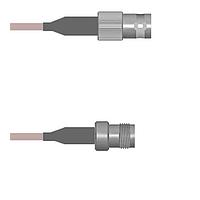 Amphenol Custom Cable Q-0B04N000H072i RF Cable Assemblies BNC-SJB/TNC-SJ G142 72I