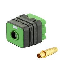 Eaton Souriau-Sunbank 8MQ2M01L28PAS モジュラーコネクタ - プッシュプル MQuick モジュール、非密封、オス圧着端子付き、キャップ付きで納品