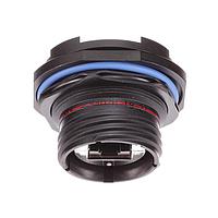 Amphenol Socapex 36540ZN Circular SZ 19 Sq Flange Rcpt RJ45 Blk Zn