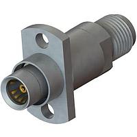 Bộ chuyển đổi RF - Giữa Series BMMA F đến SMA F Bộ chuyển đổi gắn mặt bích Amphenol SV Microwave SF1114-6005