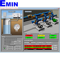 SCADA 시스템은 탱크의 액체 레벨 모니터링 시스템