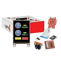 4D Systems SK-gen4-24DT gen4-uLCD-24DT用ディスプレイ開発ツールスターターキット（uSD-4GB Industrial、gen4-IB、4D-UPAおよび150mm FFCケーブル付き）