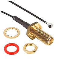 Amphenol RF 336319-12-0050 RF Cable Assemblies SMA BHJk IP67-AMC Pl 1.13mm CB 50mm ExMF