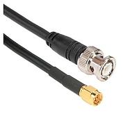 Bộ dây cáp RF CA SMA đực/BNC đực Amphenol Cables on Demand CO-058SMABNC0-001.5