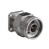 Đầu nối RF / Đầu nối đồng trục N cái thẳng 4 lỗ mặt bích đầu nối RF Bulgin RFNA4JFHLGIE