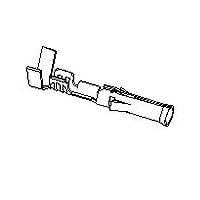 Molex 02-09-1651 (Cut Strip) コンタクト SKT 16-20 AWG ストリップ 100個入り