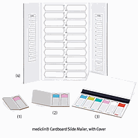 Hộp Gửi Thư Bìa Carton Kính Trượt, 20 vị trí, 340mm×205mm Daihan medical DM.Box9024