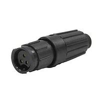 CONXALL W8280-3SG-P-519 Connectors 3#20 F Long Backshell .19 Grommet Size