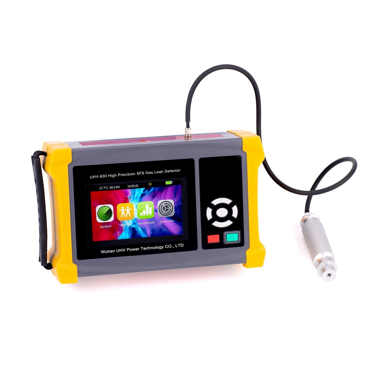 SF6 gas leak detector used for high-voltage equipment maintenance