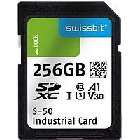 Thẻ SD Công nghiệp SD Card, S-50, 32 GB, Flash 3D TLC, -40 C đến +85 C Swissbit SFSD032GL2AM1TO-I-5E-211-STD