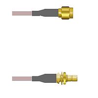 Amphenol Custom Cable Q-3C03O000R018i RFケーブルアセンブリ SMA-SP/SMB-SJB G316D 18I