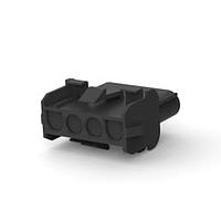 AMP Connectors - TE Connectivity 794707-1 Receptacle Housings 04P UMNL CAP HSG BLACK