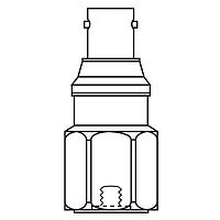 Amphenol Wilcoxon 786C 加速度センサーモジュール トップ出口、汎用、BNCコネクタ、ケース絶縁、100 mV/g、感度許容差±5%