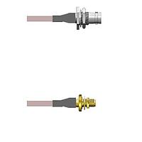 Amphenol Custom Cable Q-0102U0001048i RF Cable Assemblies BNC-SJB/SMA-SJB G178 48I
