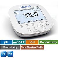 Máy đo pH/ORP/Ion/Độ dẫn điện/Điện trở/TDS/Độ mặn/Nhiệt độ HORIBA PC2000 (Kết hợp của ION2000 và EC2000)