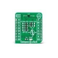 Bộ Công Cụ Phát Triển Cảm Biến Vị Trí Compass 4 Click Mikroe MIKROE-4231