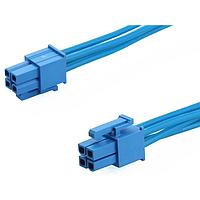 Dây Rời Mini-Fit Versa Màu sang Mini-Fit Versa Màu ASSY 4.2P DR Dài 150mm 4 Mạch Xanh Molex 226196-2042