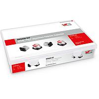 Wurth Elektronik 875105 Aluminum Organic Polymer Capacitor Kits WCAP-PSLP 35 parts SMD V-Chip 15pcs Ea