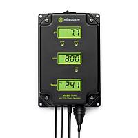 MILWAUKEE MC810 pH/TDS/Temp Monitor (0.0 - 12.0 pH; 0 ~1990 ppm; -10.0 ~60.0°C)