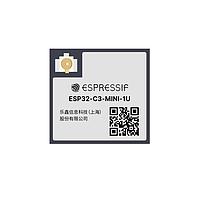 Mô-đun Đa giao thức Mô-đun SMD, ESP32-C3FH4, đầu nối ăng-ten IPEX, -40C - +105C Espressif Systems ESP32-C3-MINI-1U-H4